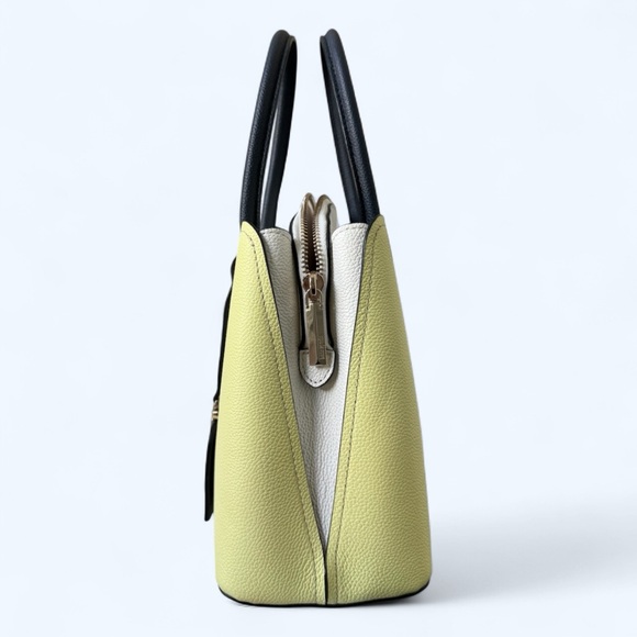 Kate Spade Crossbody Leather Satchel Colorblock Top Handle Crossbody Like-New - Picture 5 of 14